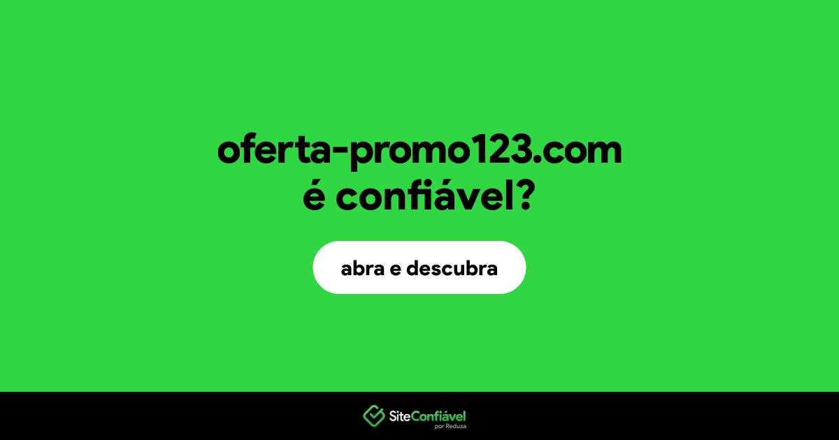O site oferta-promo123.com é confiável?