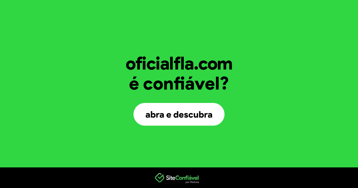 O site oficialfla.com é confiável?