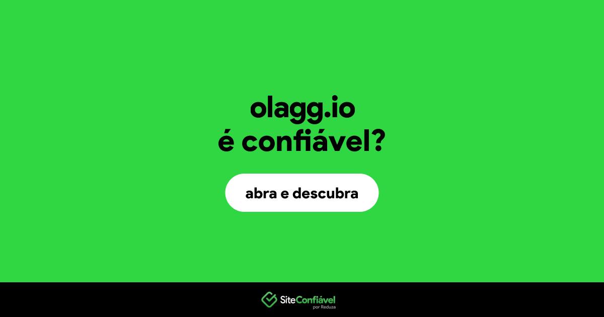 O site olagg.io é confiável?