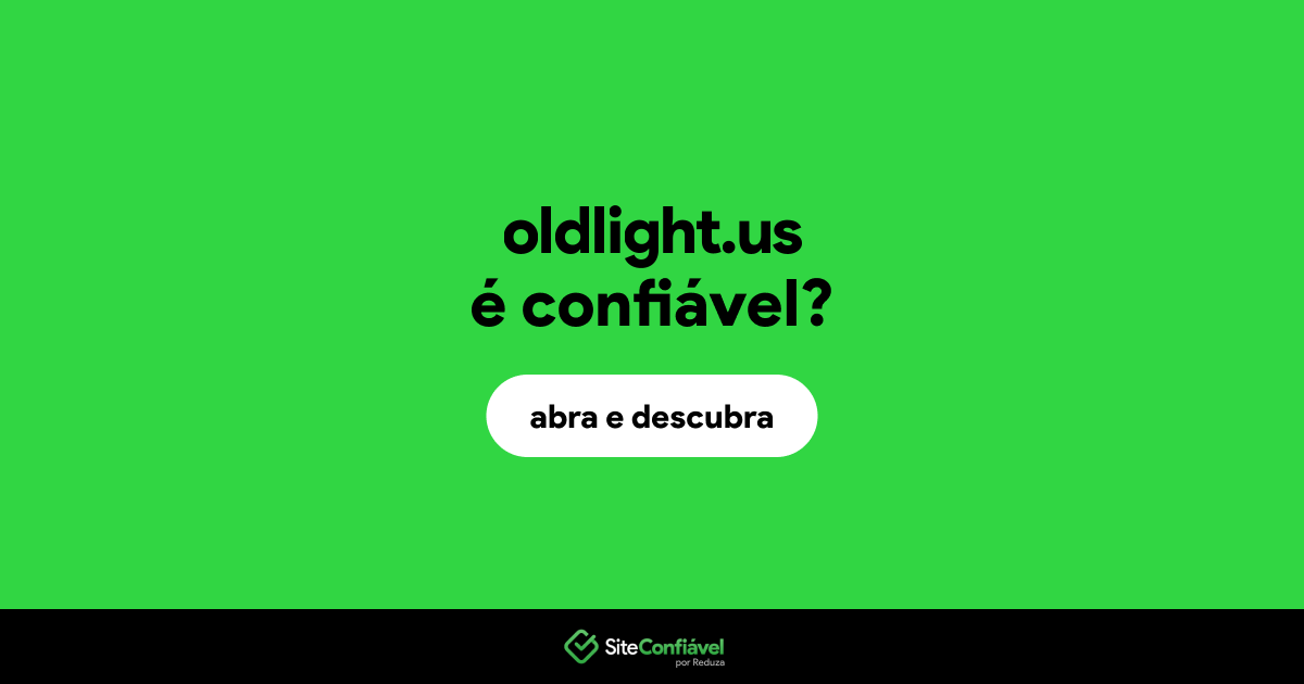 O site oldlight.us é confiável?