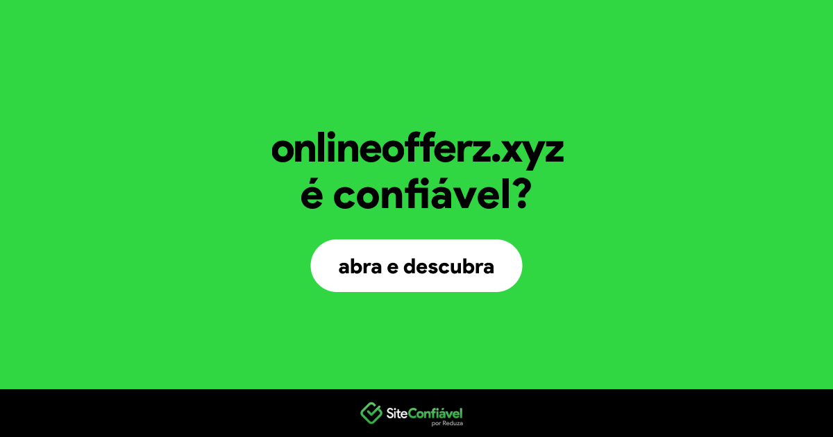 O site onlineofferz.xyz é confiável?