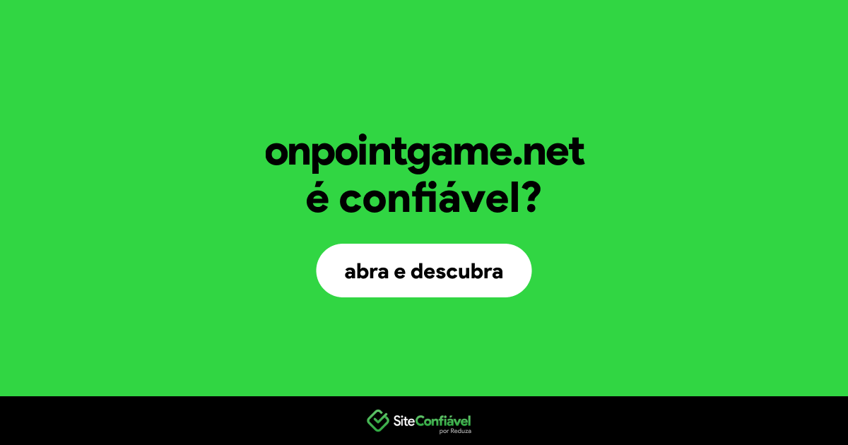 O site onpointgame.net é confiável?