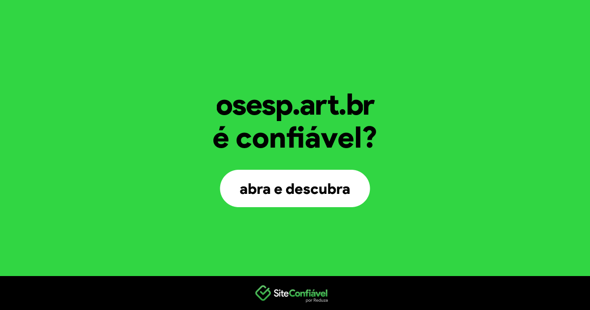 O site osesp.art.br é confiável?