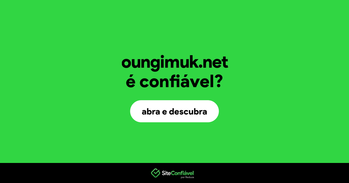 O site oungimuk.net é confiável?