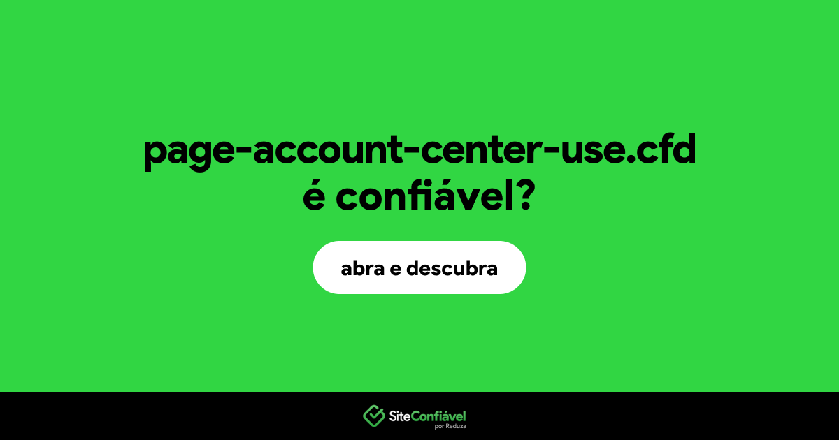 O site page-account-center-use.cfd é confiável?