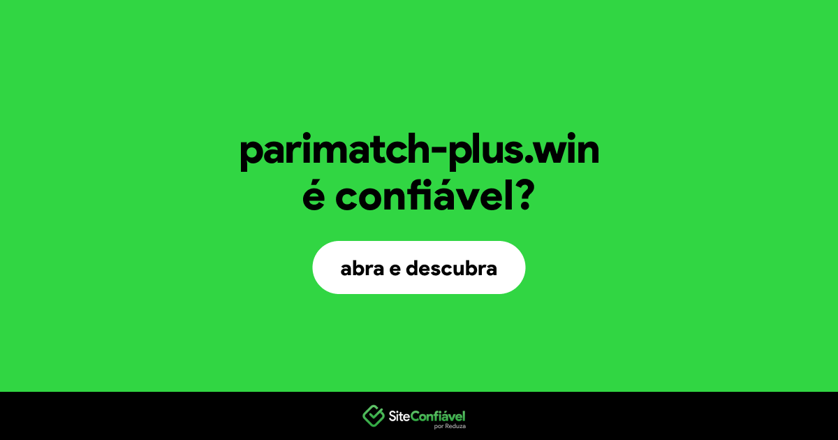 O site parimatch-plus.win é confiável?