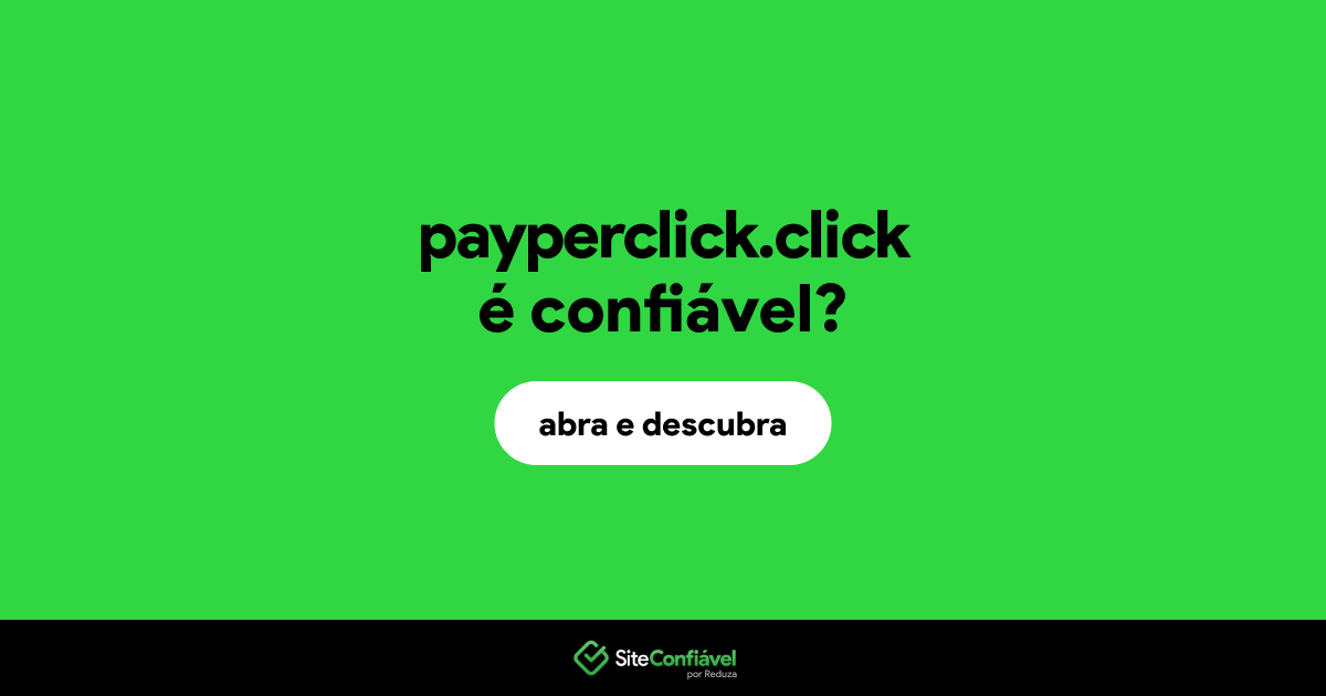 O site payperclick.click é confiável?