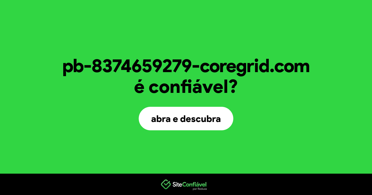 O site pb-8374659279-coregrid.com é confiável?