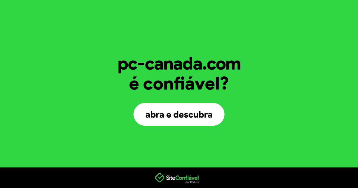 O site pc-canada.com é confiável?