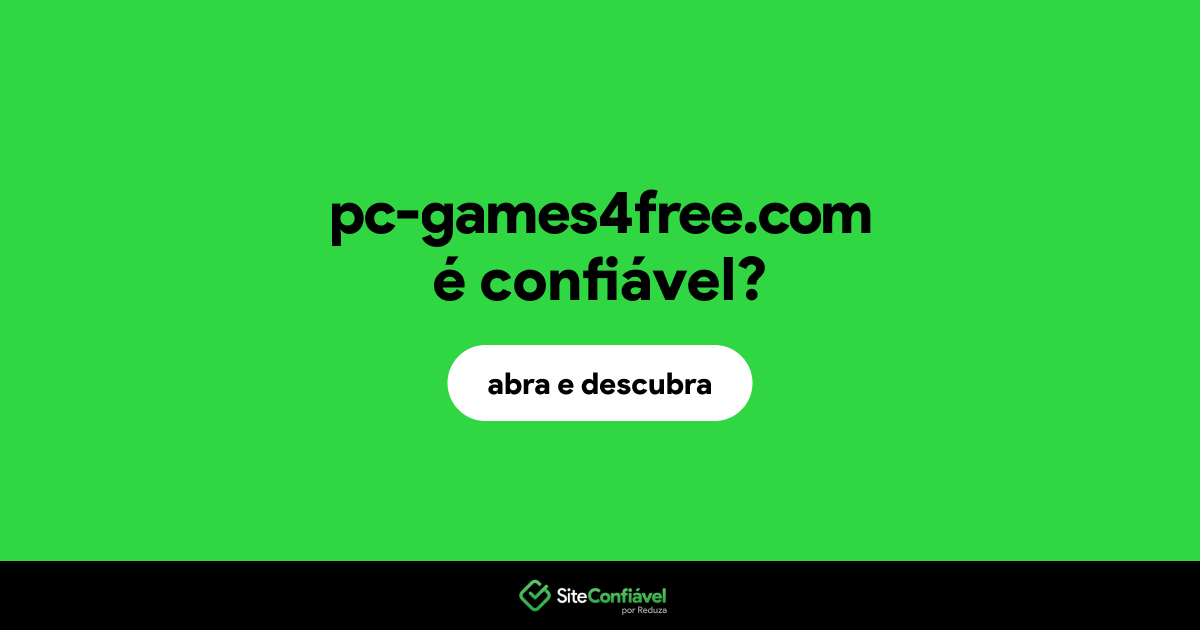 O site pc-games4free.com é confiável?