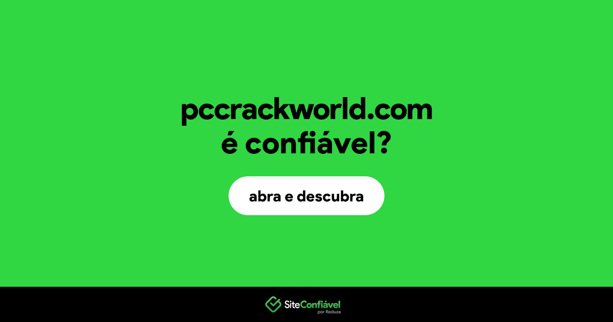 O site pccrackworld.com é confiável?