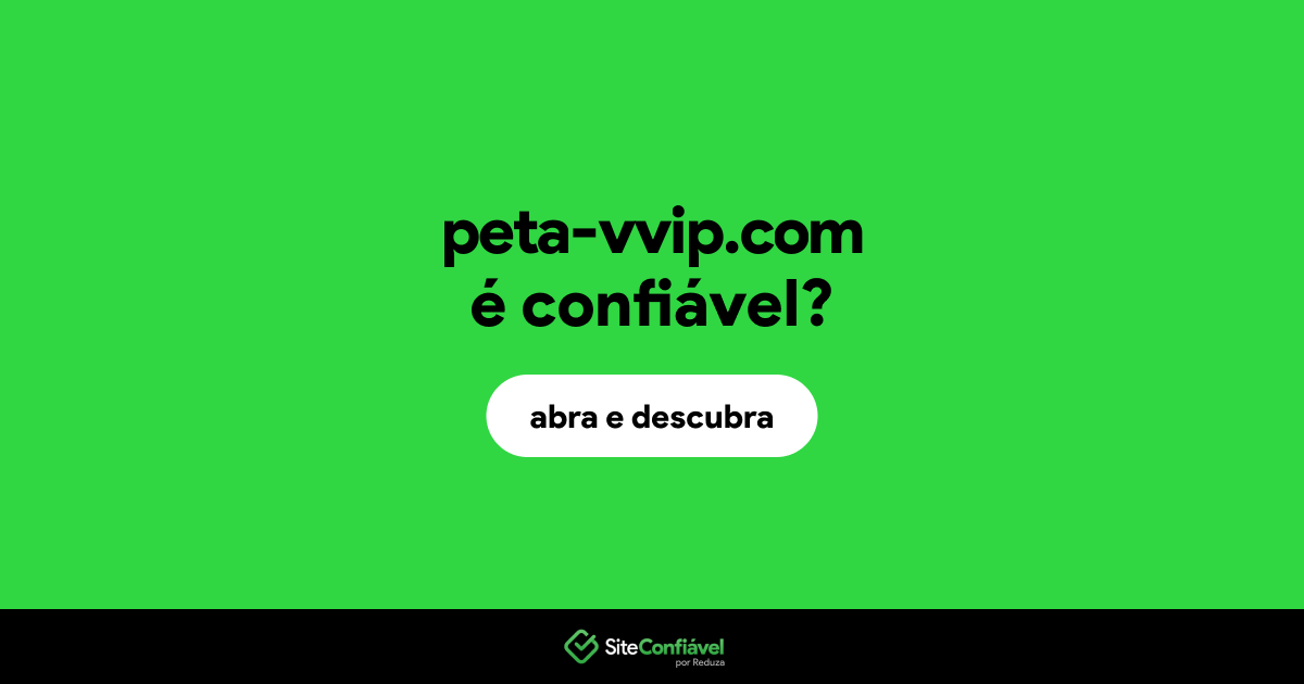 O site peta-vvip.com é confiável?