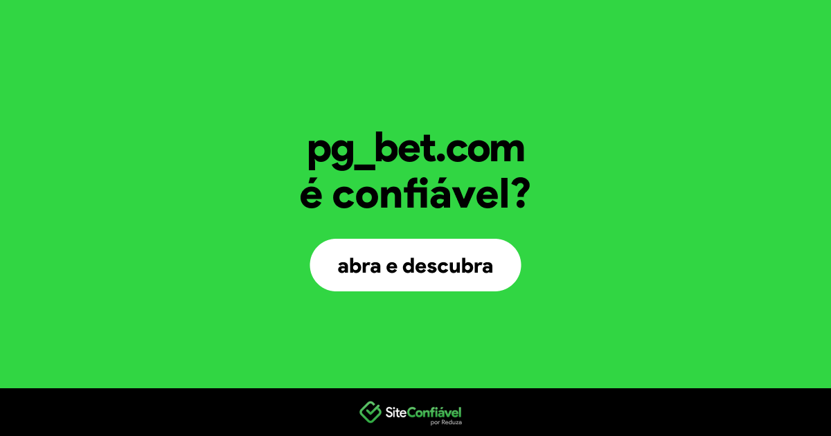 O site pg_bet.com é confiável?