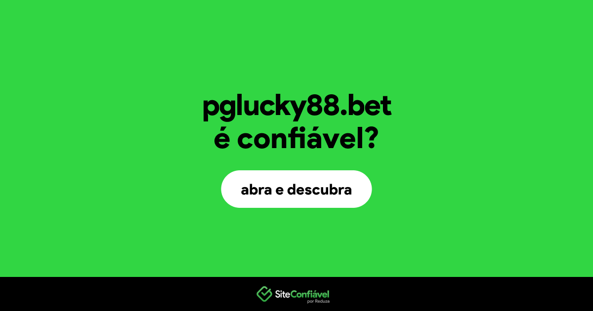 O site pglucky88.bet é confiável?