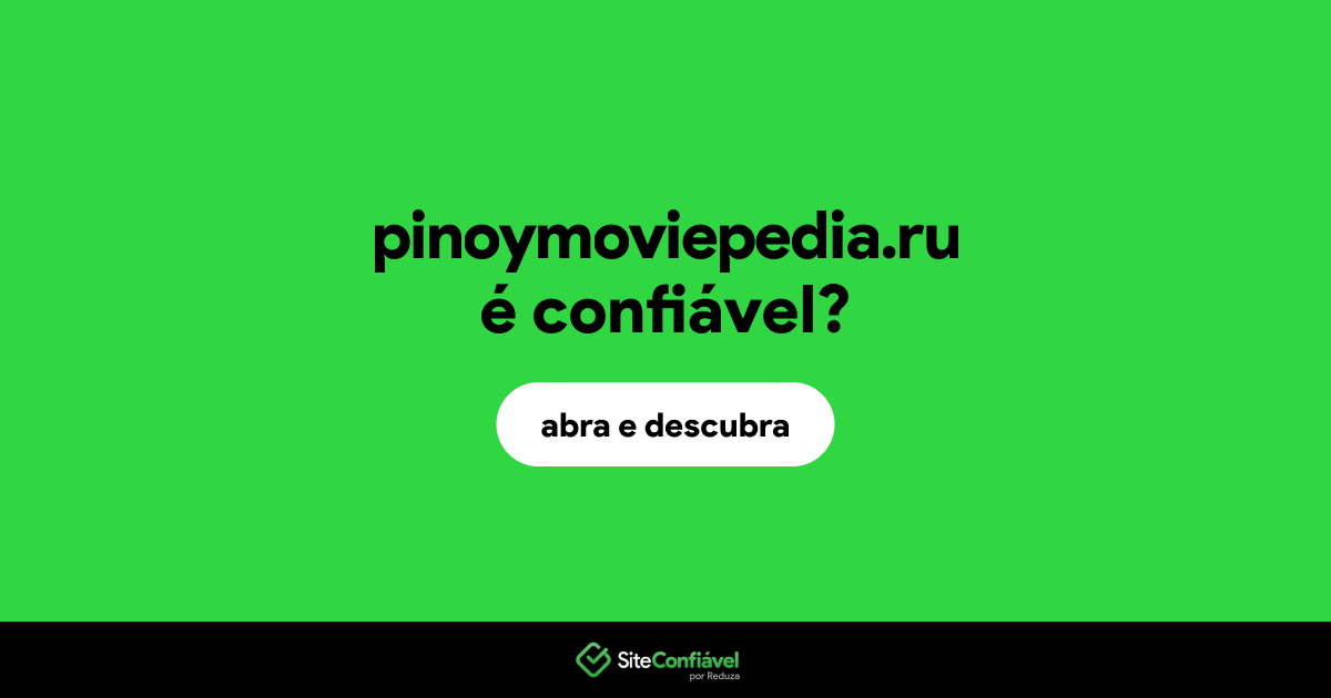 O site pinoymoviepedia.ru é confiável?