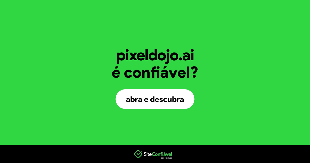 O site pixeldojo.ai é confiável?
