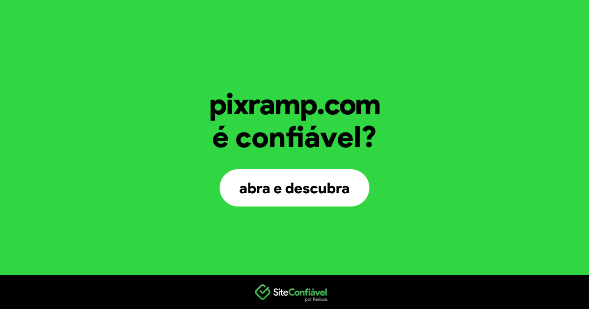 O site pixramp.com é confiável?