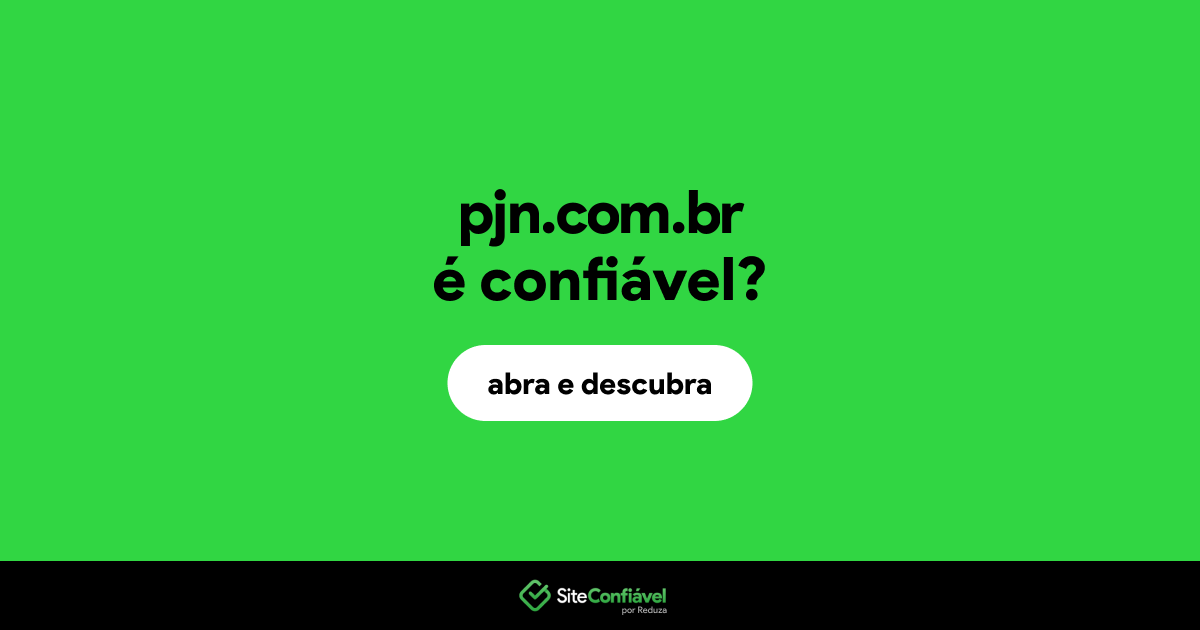 O site pjn.com.br é confiável?