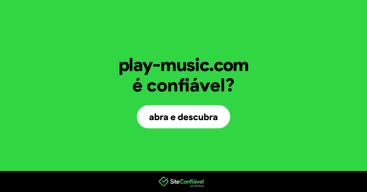 O site play-music.com é confiável?