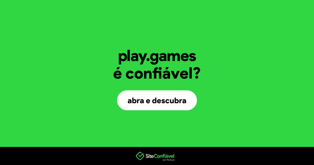 O site play.games é confiável?