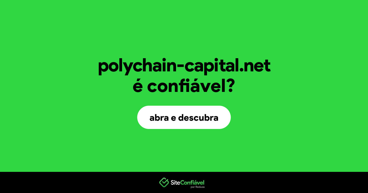 O site polychain-capital.net é confiável?