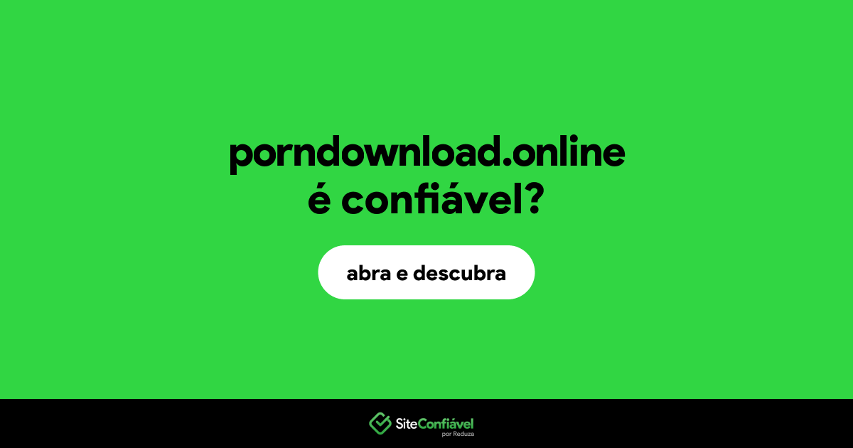 O site porndownload.online é confiável?