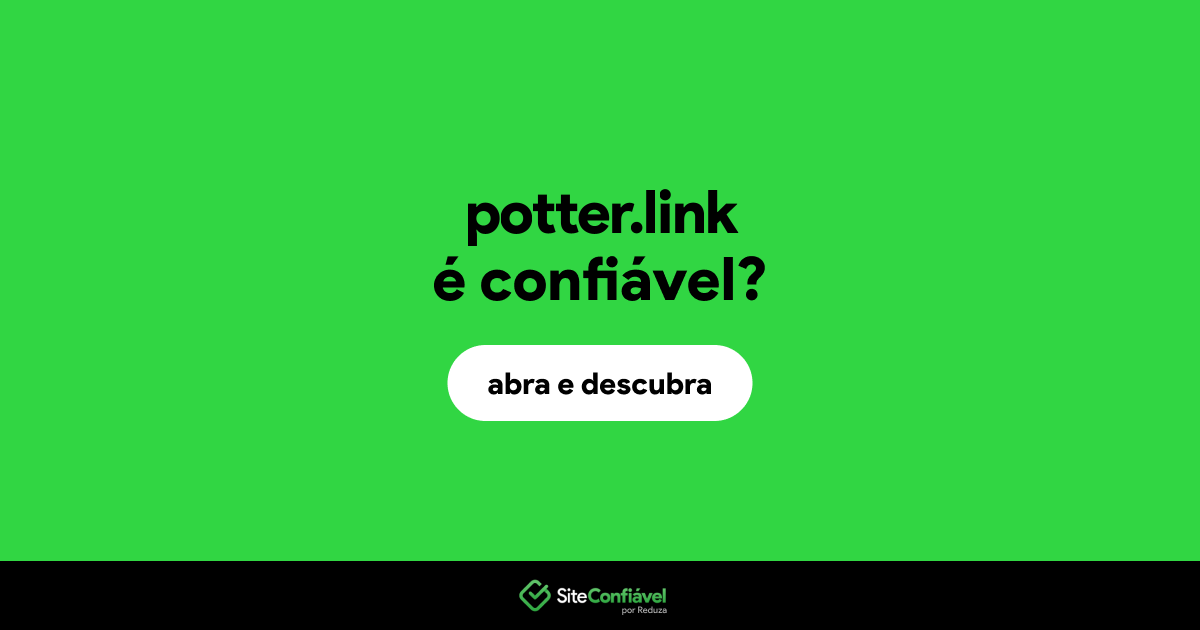 O site potter.link é confiável?