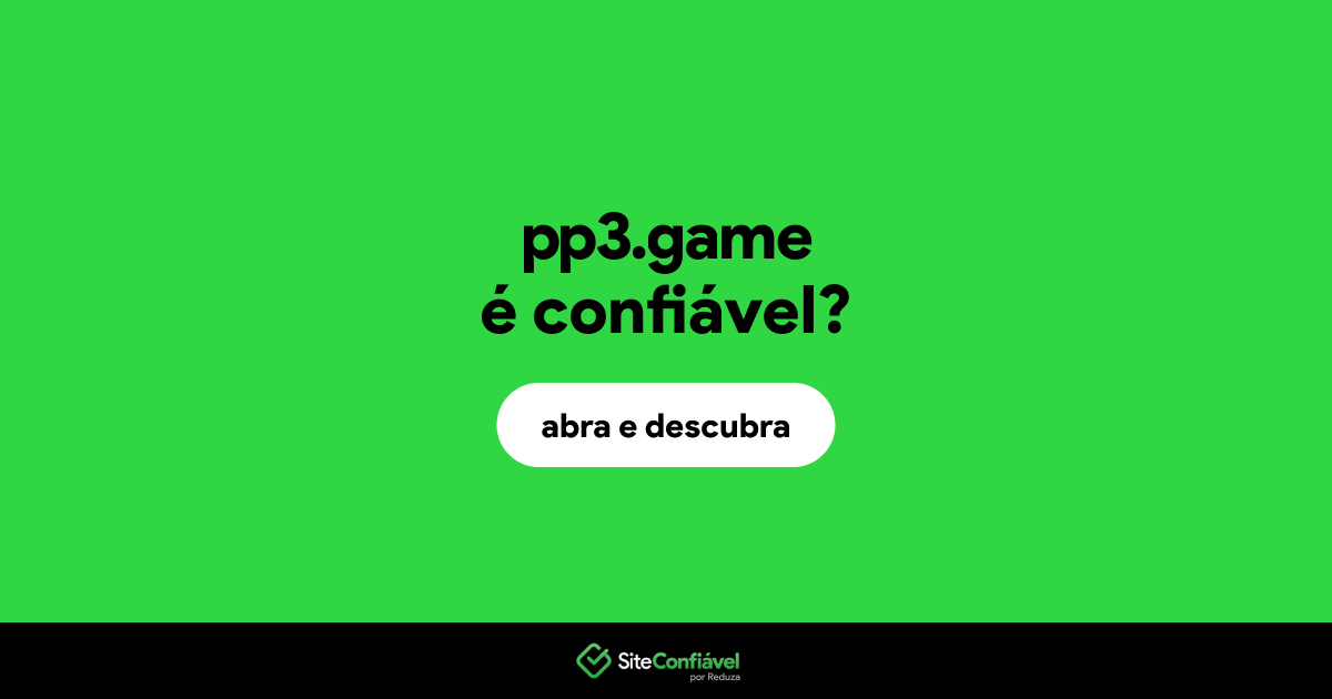 O site pp3.game é confiável?