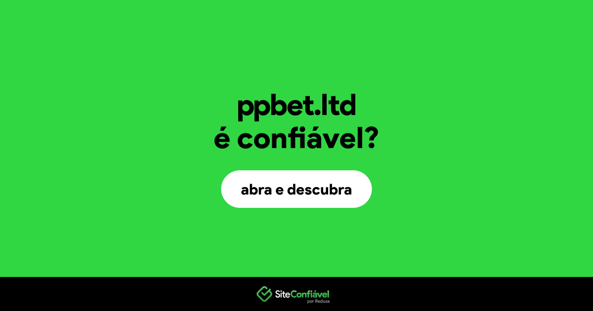O site ppbet.ltd é confiável?
