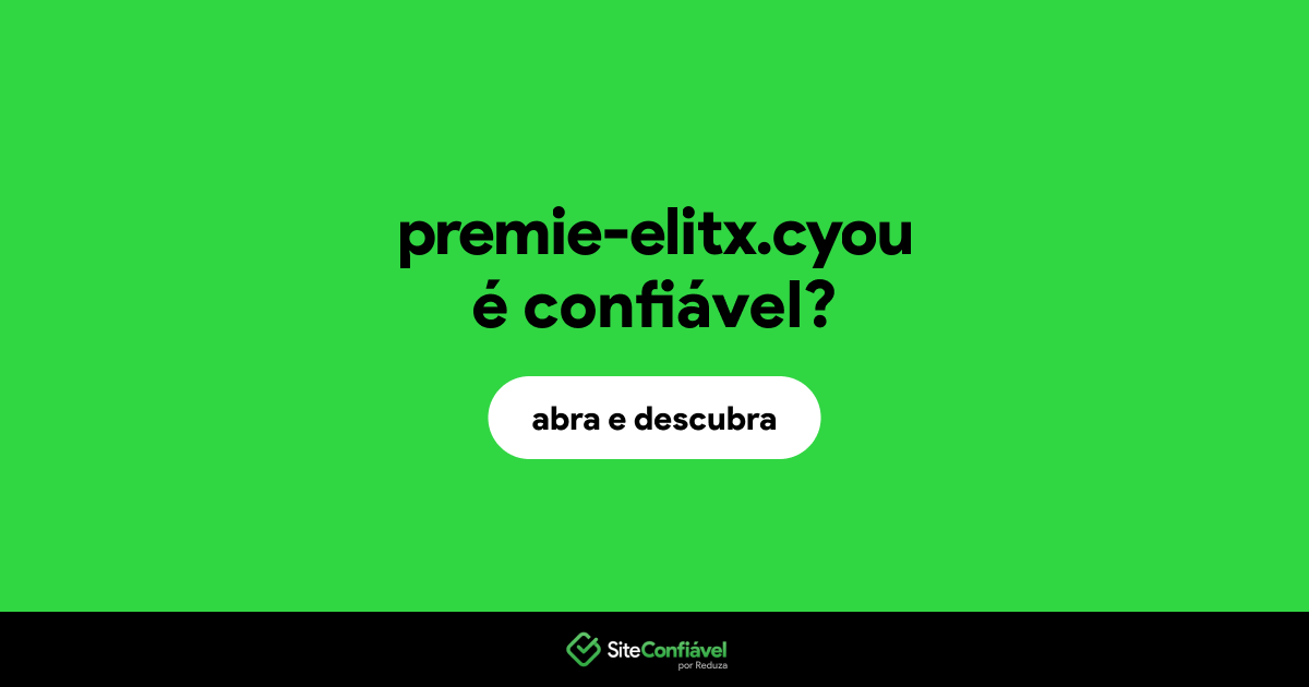 O site premie-elitx.cyou é confiável?