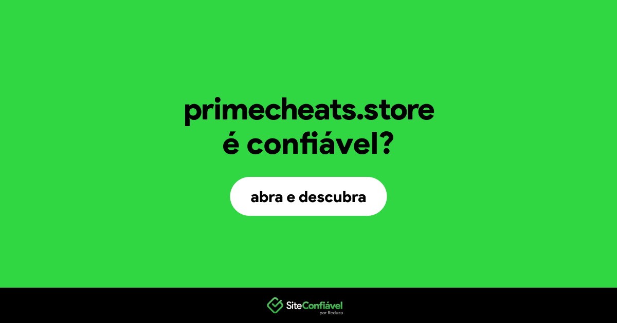 O site primecheats.store é confiável?