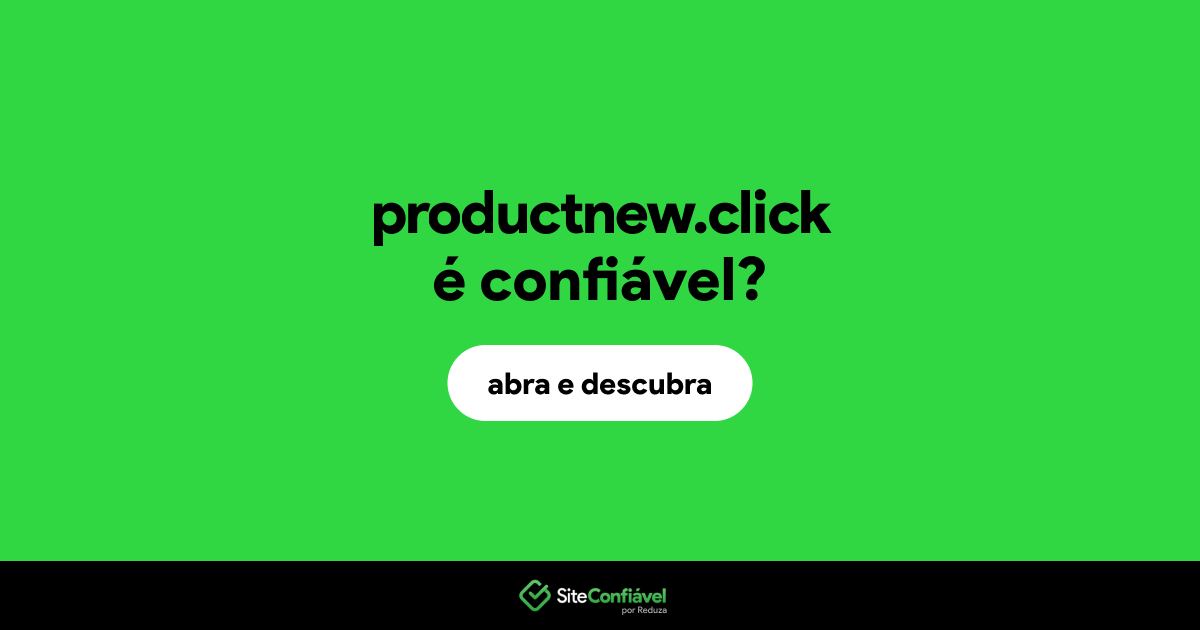O site productnew.click é confiável?