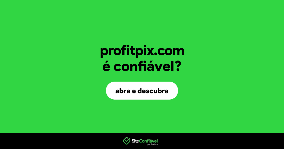 O site profitpix.com é confiável?