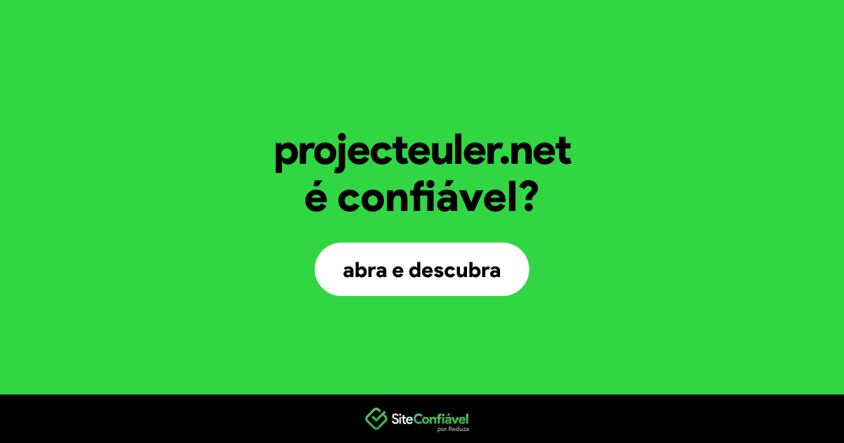 O site projecteuler.net é confiável?