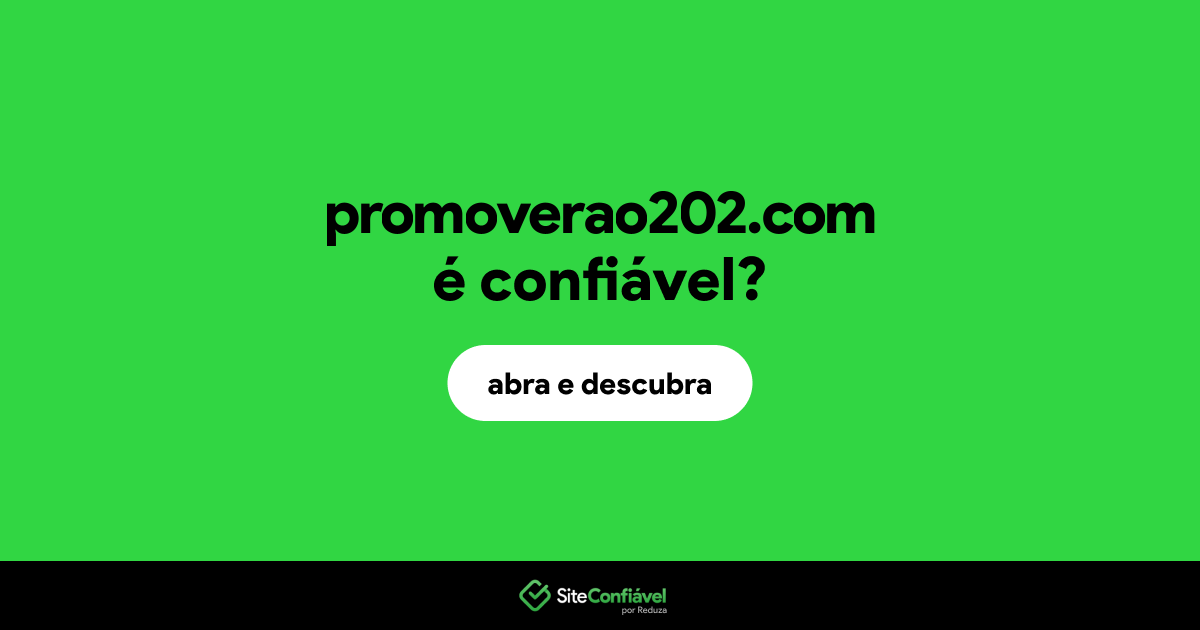 O site promoverao202.com é confiável?