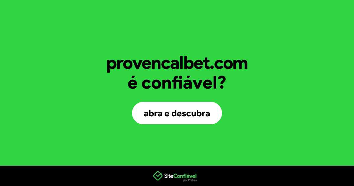 O site provencalbet.com é confiável?
