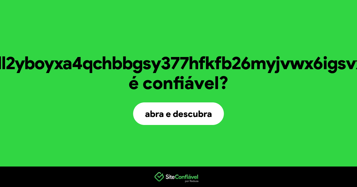 O site proxy7liww2ll2yboyxa4qchbbgsy377hfkfb26myjvwx6igsvxy7aqd.onion é confiável?