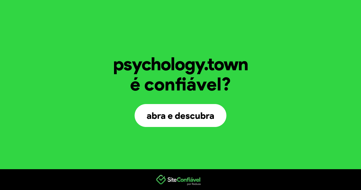 O site psychology.town é confiável?