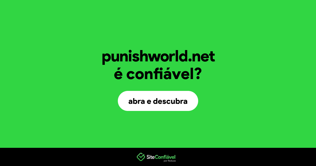 O site punishworld.net é confiável?