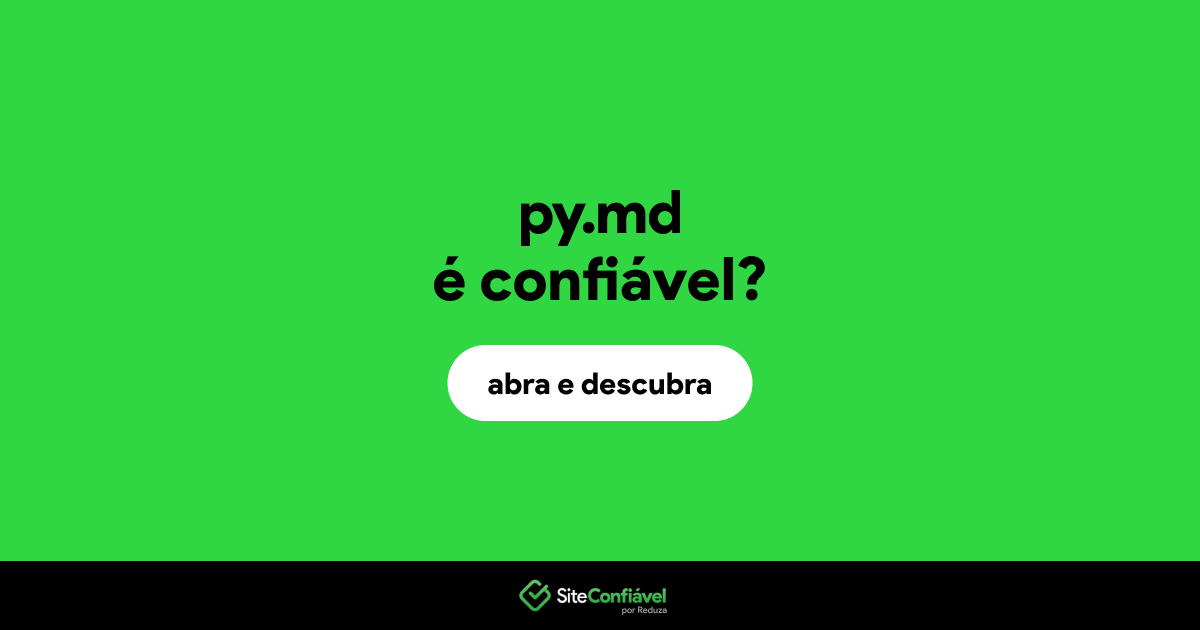 O site py.md é confiável?
