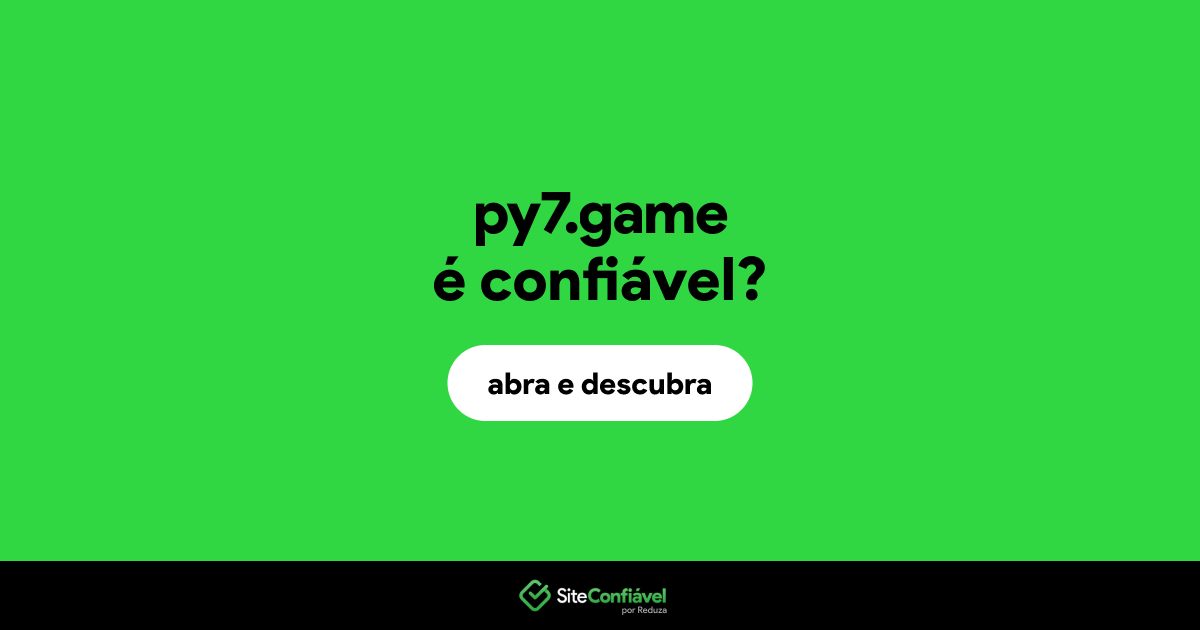 O site py7.game é confiável?