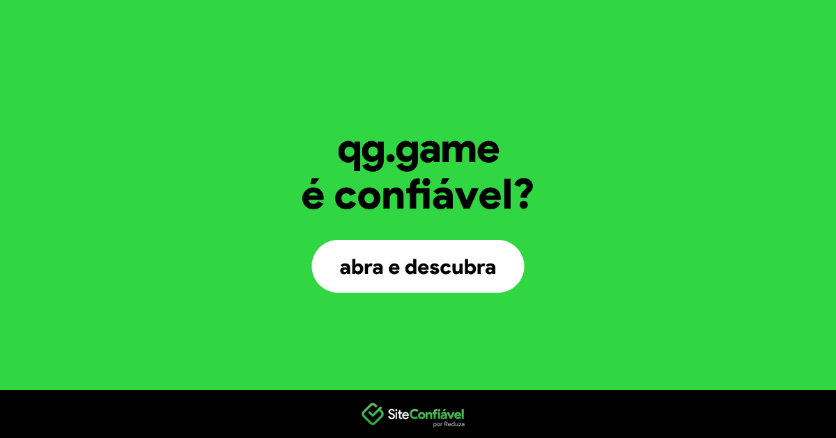 O site qg.game é confiável?