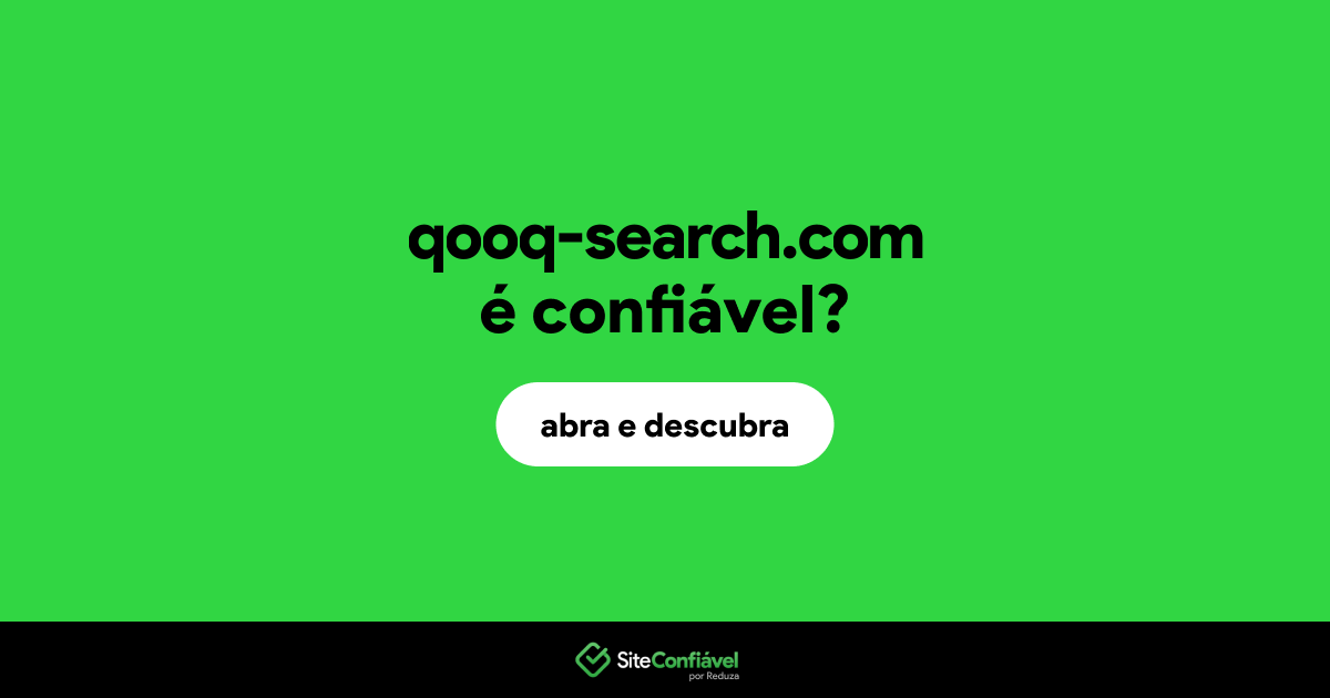 O site qooq-search.com é confiável?