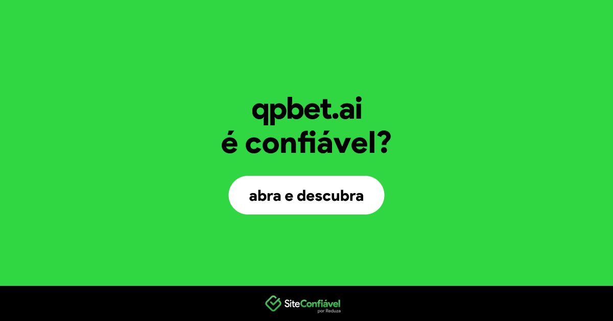 O site qpbet.ai é confiável?