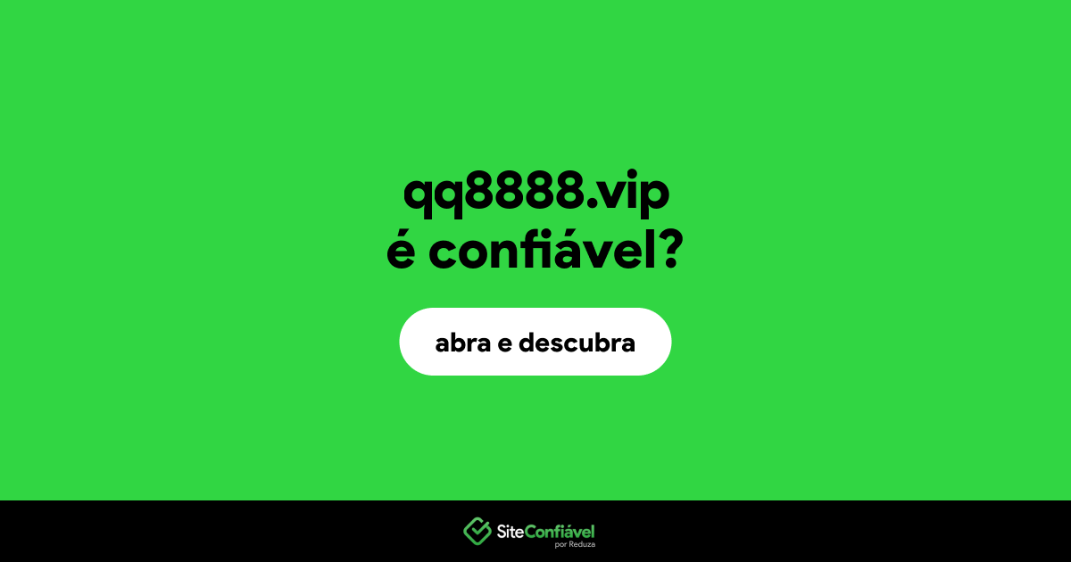 O site qq8888.vip é confiável?