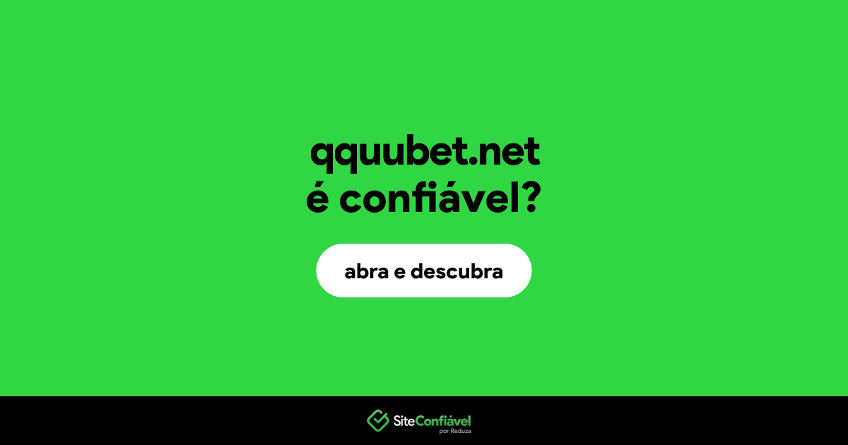 O site qquubet.net é confiável?