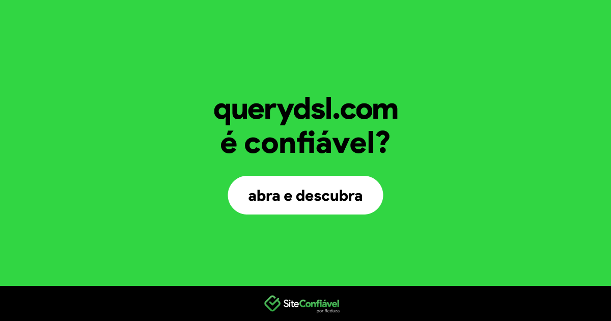 O site querydsl.com é confiável?