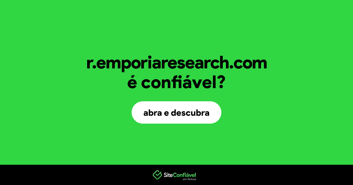 O site r.emporiaresearch.com é confiável?