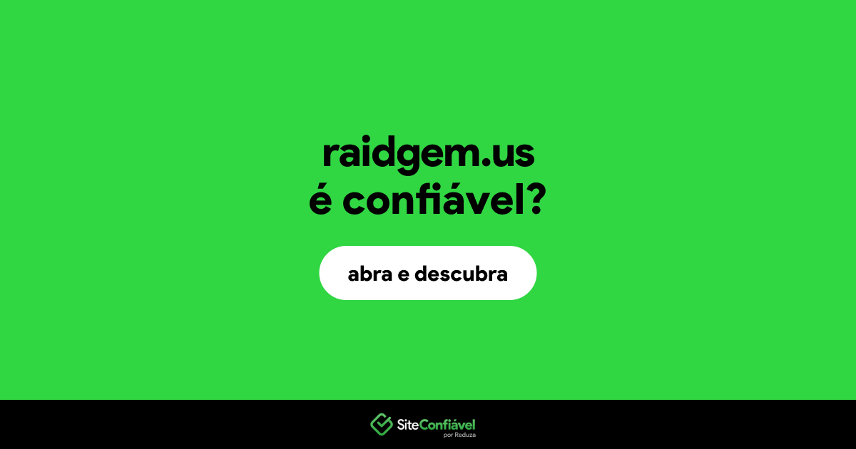O site raidgem.us é confiável?