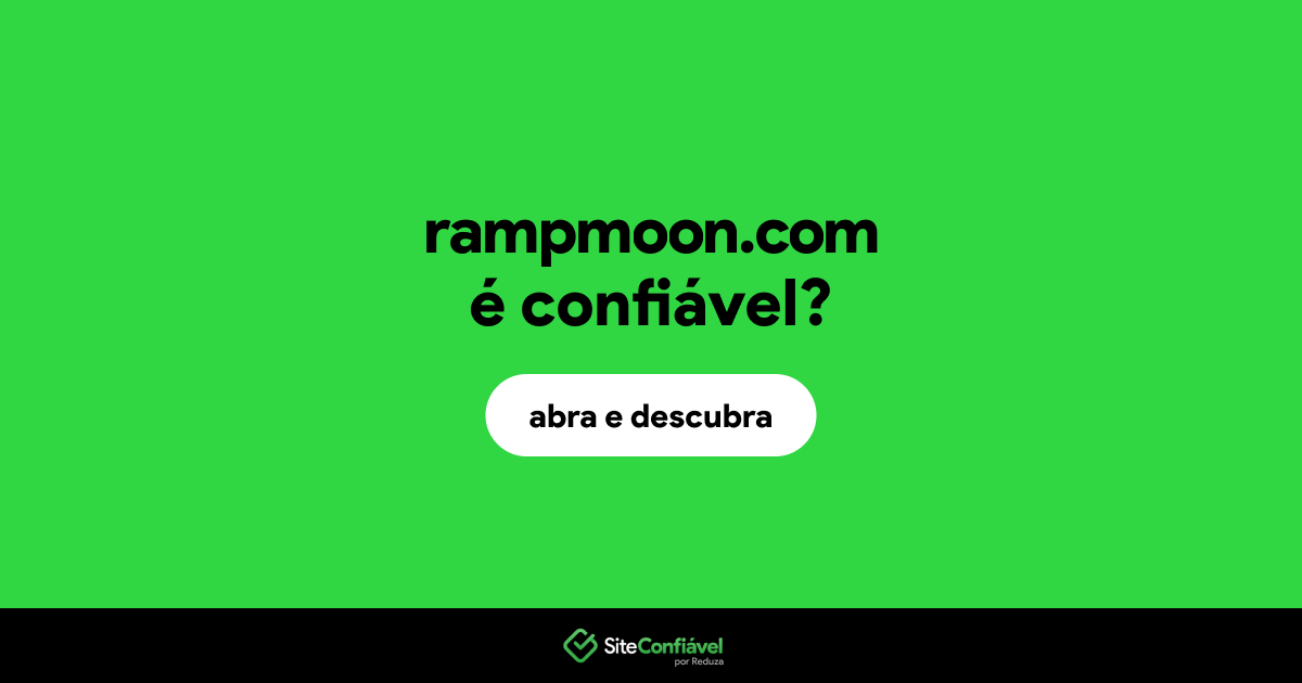 O site rampmoon.com é confiável?